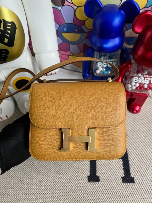 Replica Hermès Constance 18Cm Brown