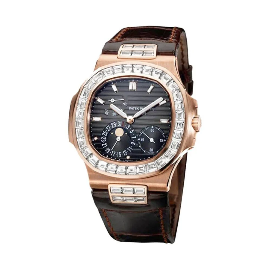 Patek Philippe Nautilus 5724 Baguette Super Clone