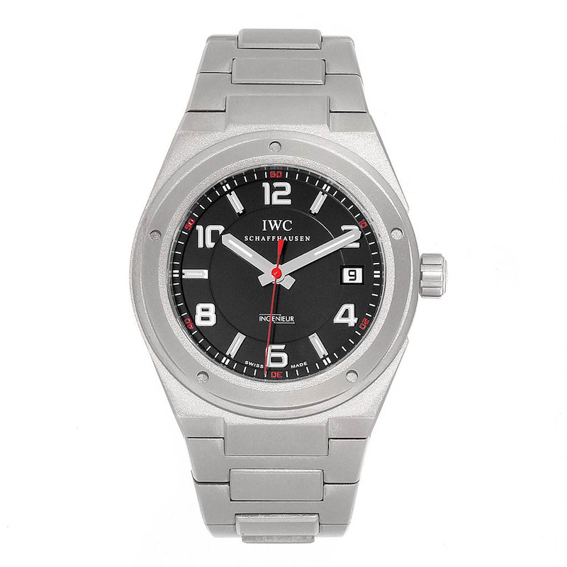 IWC Ingenieur AMG Titanium Black Dial Automatic Mens Watch IW322702