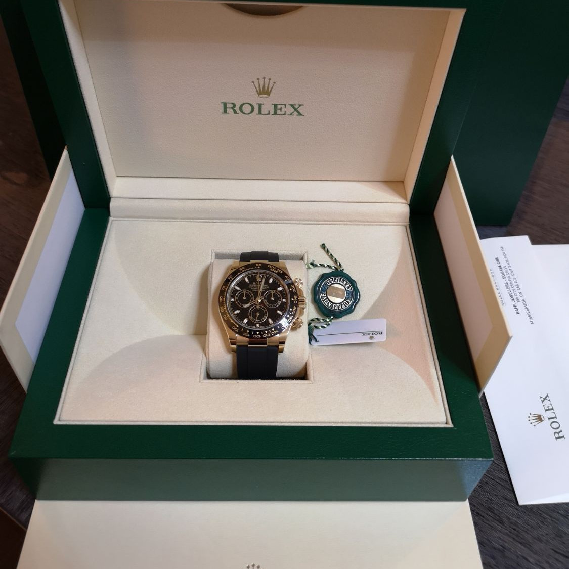 ?Big Discount-Rolex Cosmograph Daytona Gold M116518LN Series New