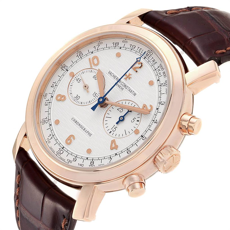 Vacheron Constantin Malte Rose Gold Manual Chronograph Mens Watch 47120