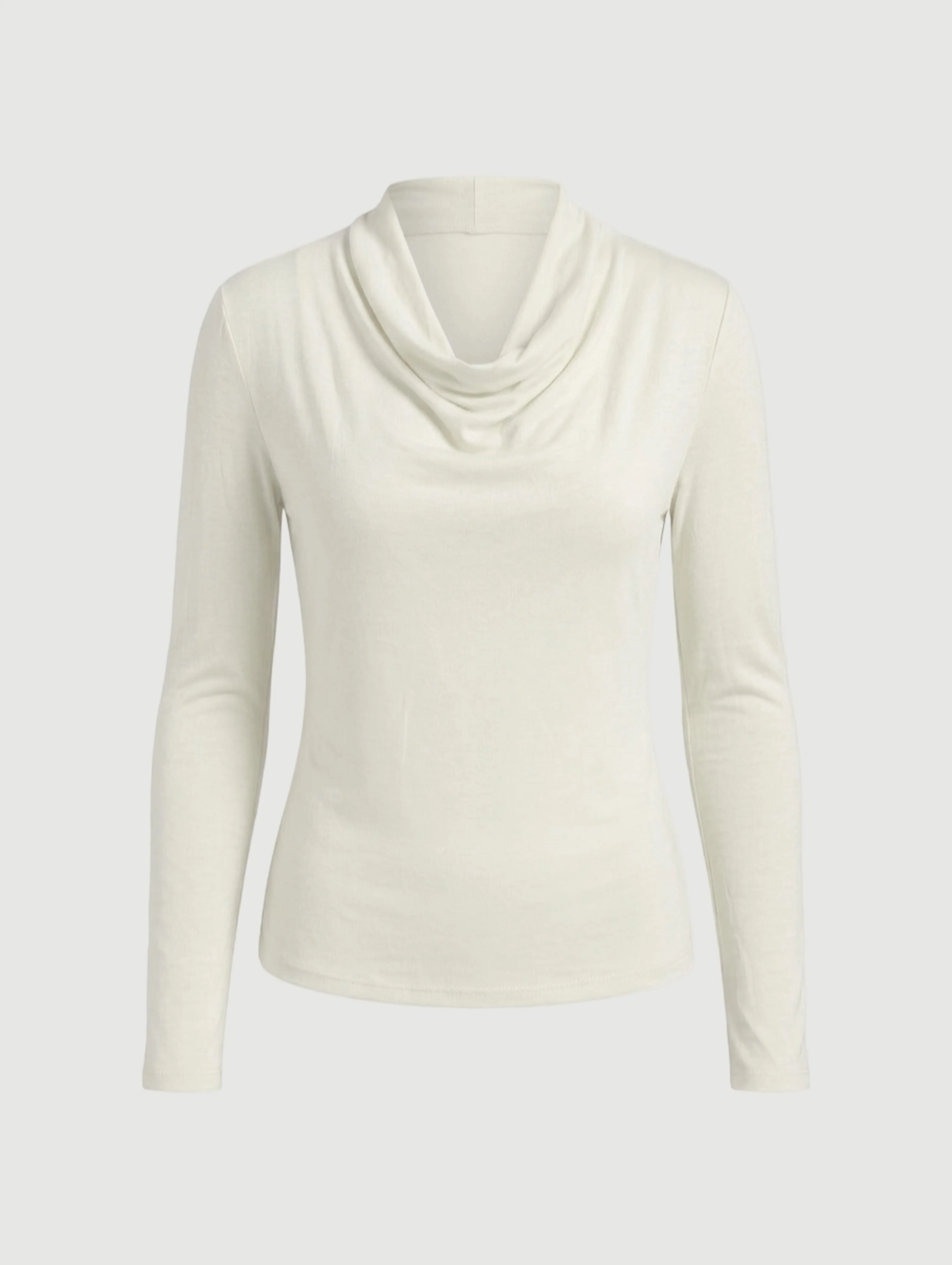 Marlena Cowl-Neck Tee
