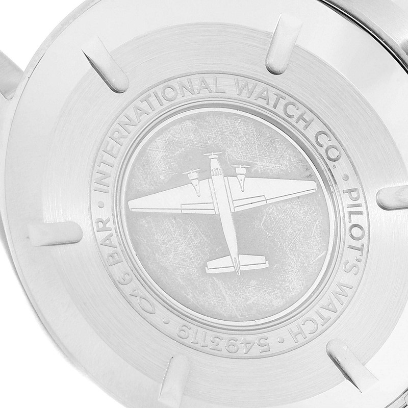 IWC Pilot Mark XVIII Black Dial Steel Mens Watch IW327011