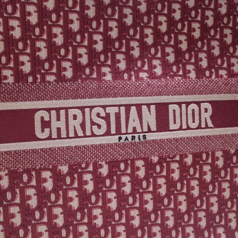 Replica Dior Tote Book Red Print