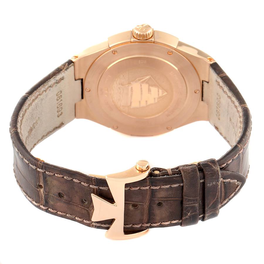 Vacheron Constantin Overseas Rose Gold Diamond Ladies Watch 47560