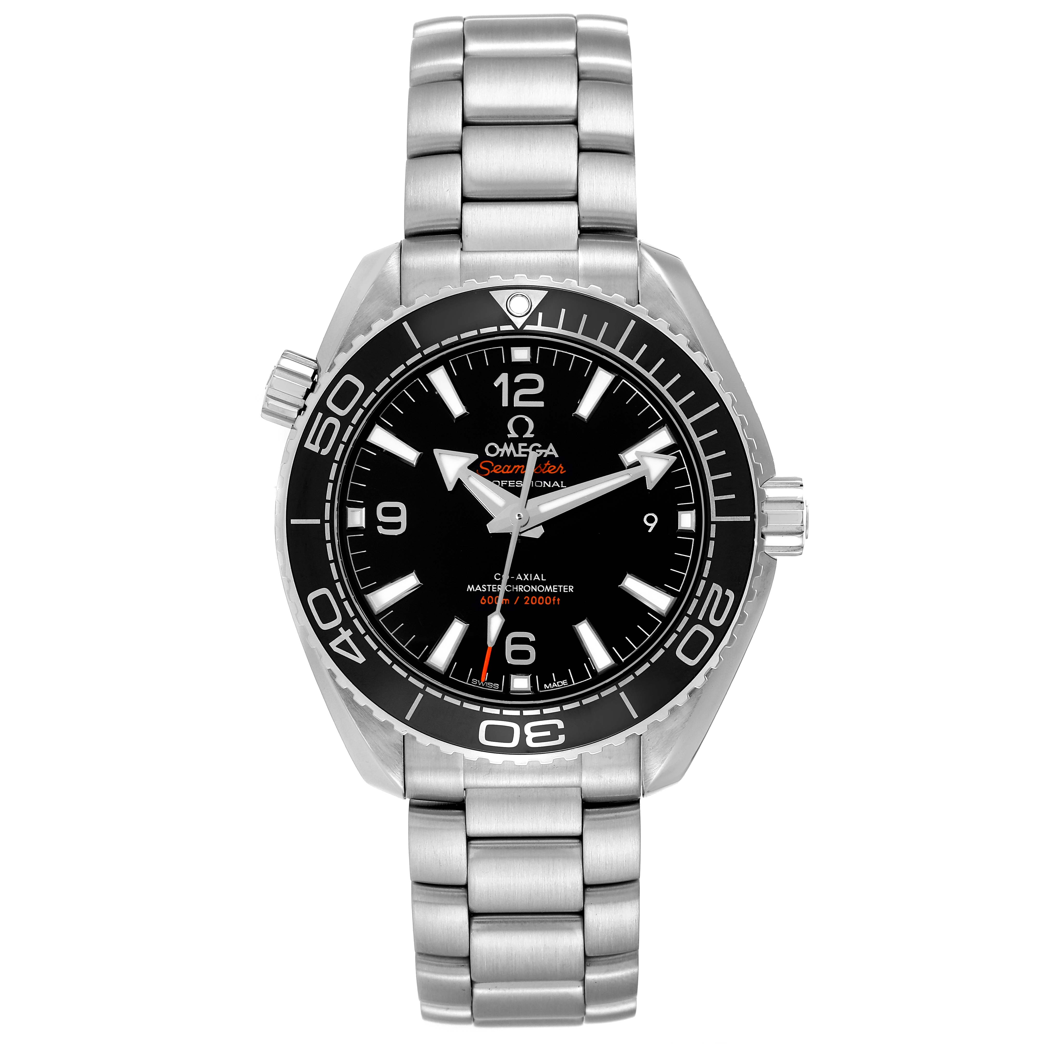 Omega Planet Ocean Black Dial Steel Mens Watch 39.5 MM 215.30.40.20.01.001