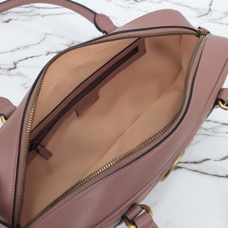 Replica Gucci Marmont Small Top Handle Pink