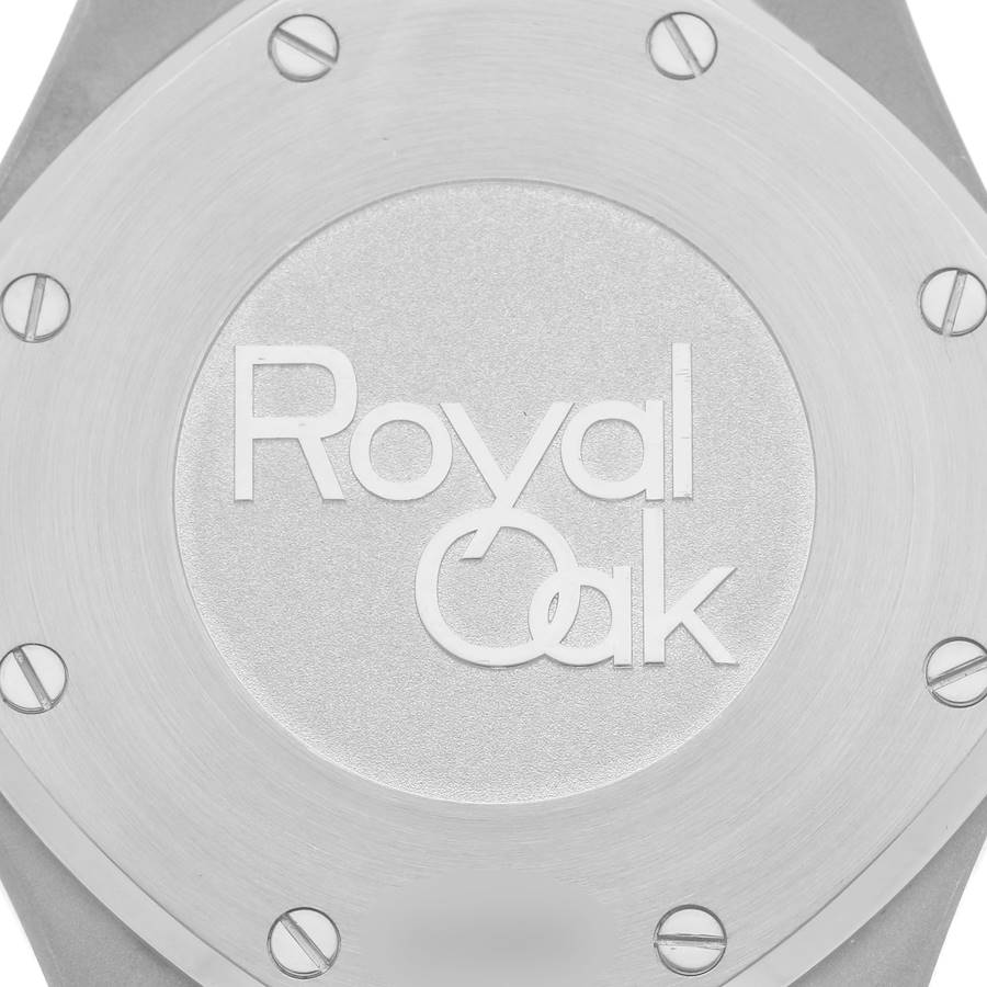 Audemars Piguet Royal Oak Chronograph Black Dial Steel Mens Watch 26331ST