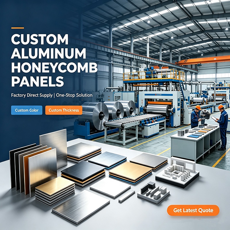 Manufacturer Direct Sale Integrated Aluminum Honeycomb Panel Ceiling Kitchen Living Room Easy Composite Panels