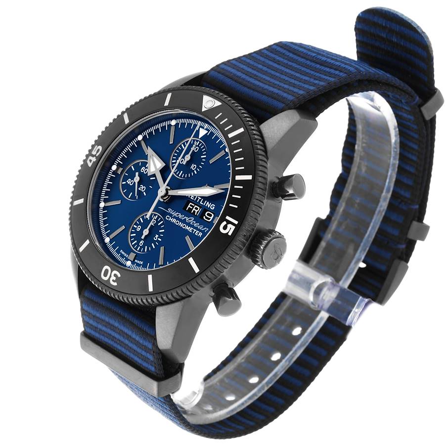 Breitling SuperOcean Heritage Chronograph DLC Steel Mens Watch M13313