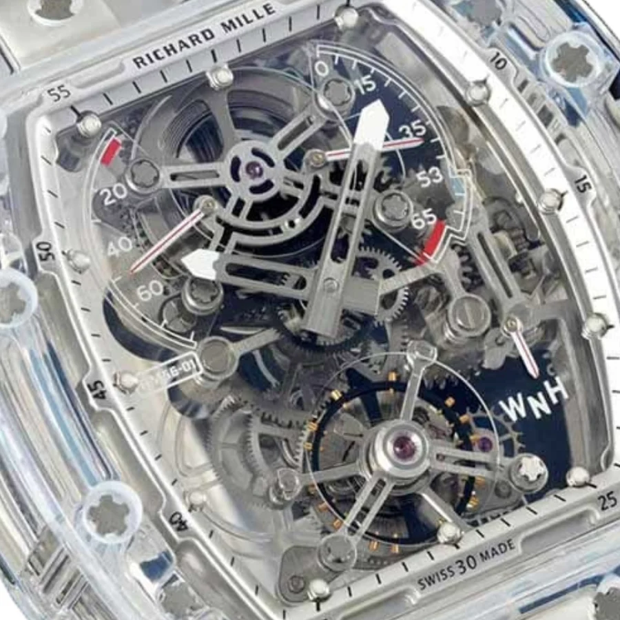 Richard Mille RM 56-01 Super Clone Transparent Tourbillon