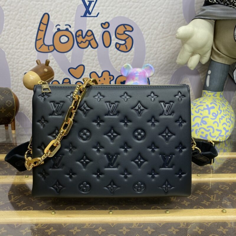 Replica Louis Vuitton Coussin Black