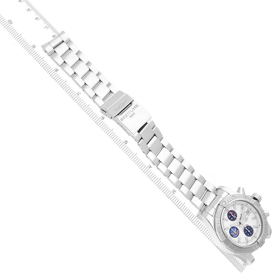 Breitling Avenger II Blue Impulse LE Steel Mens Watch A13381
