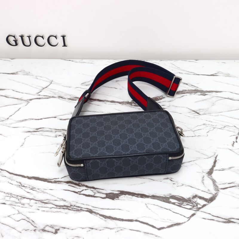 Replica Gucci GG Shoulder Bag Black