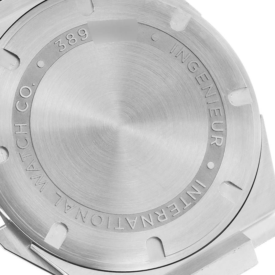 IWC Ingenieur Automatic Silver Dial Steel Mens Watch IW323904