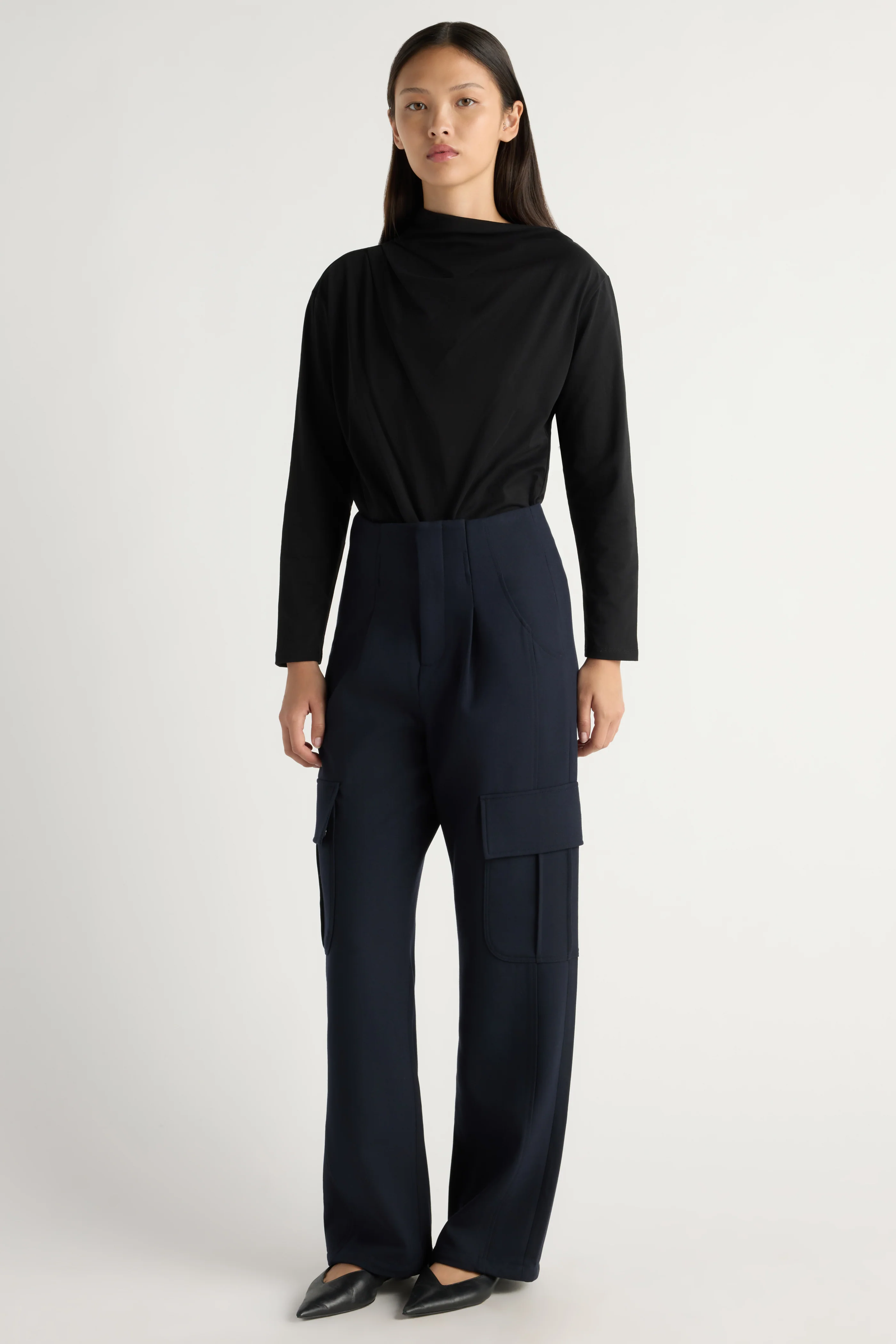 Lynda Tailored Utility Pant