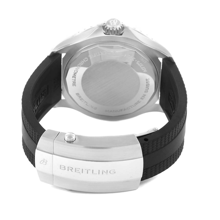 Breitling Superocean 42 Black Dial Steel Mens Watch A17375