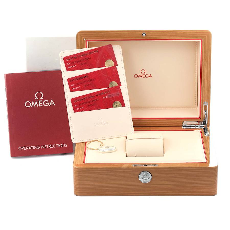 Omega Seamaster Aqua Terra Worldtimer Titanium Mens Watch 220.92.43.22.99.001