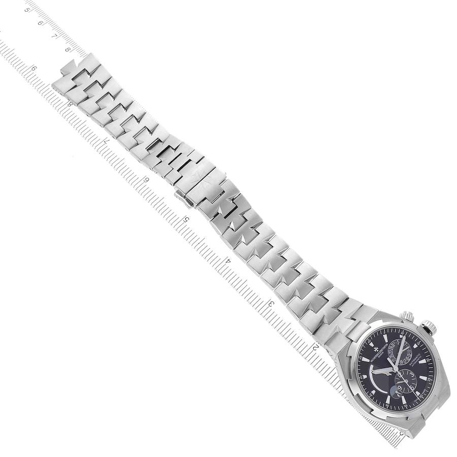 Vacheron Constantin Overseas Dual Time Steel Mens Watch 47450