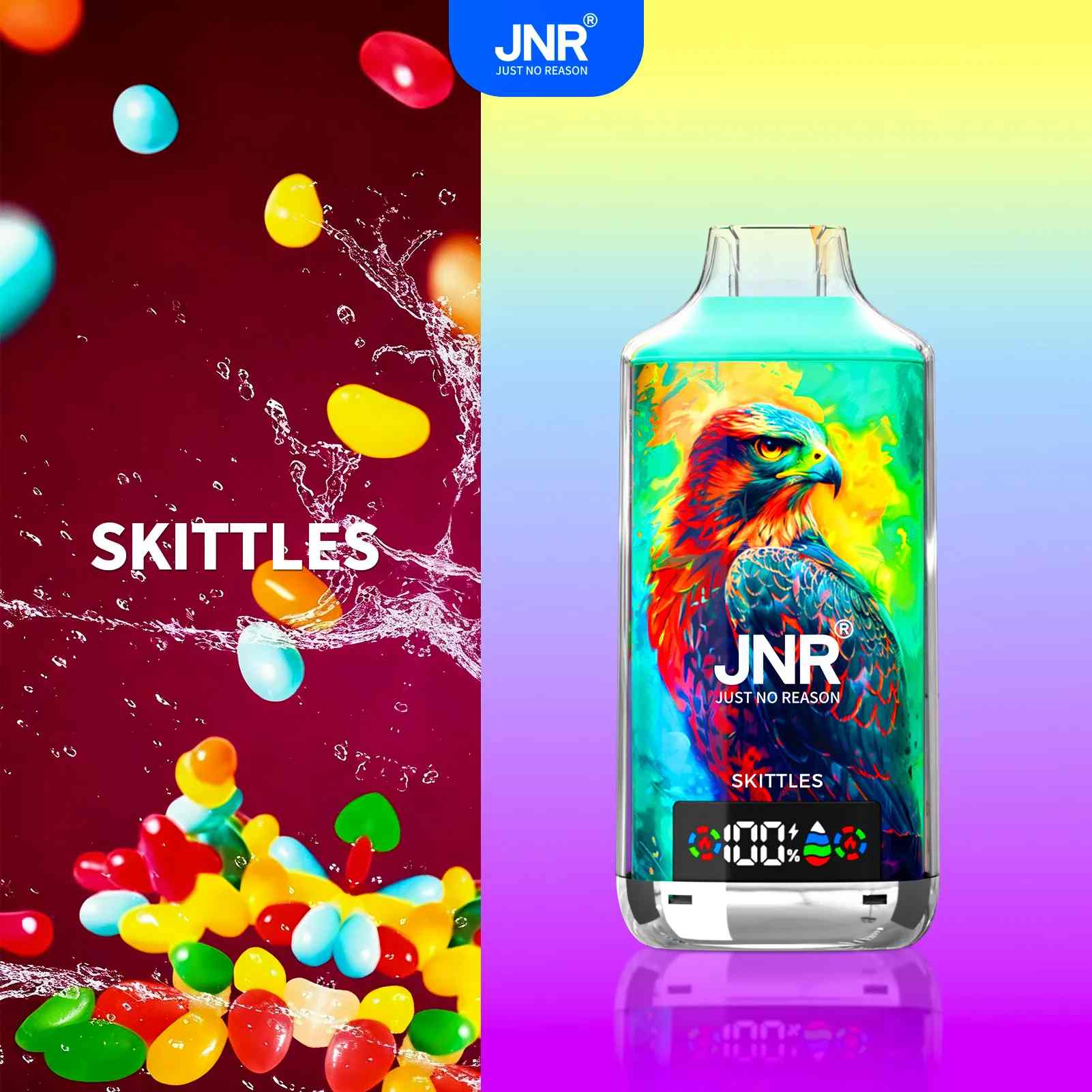🔥 JNR Falcon-X 18K Jednorazowy Vape | 2% Nikotyny 💨 18,000 Puffów 🍓🥭❄️ | Ulepszona wersja 16K 🚀 | Szybka wysyłka z Polski 1-3 dni 🚚🇵🇱 | Amerykańska jakość 🇺🇸
