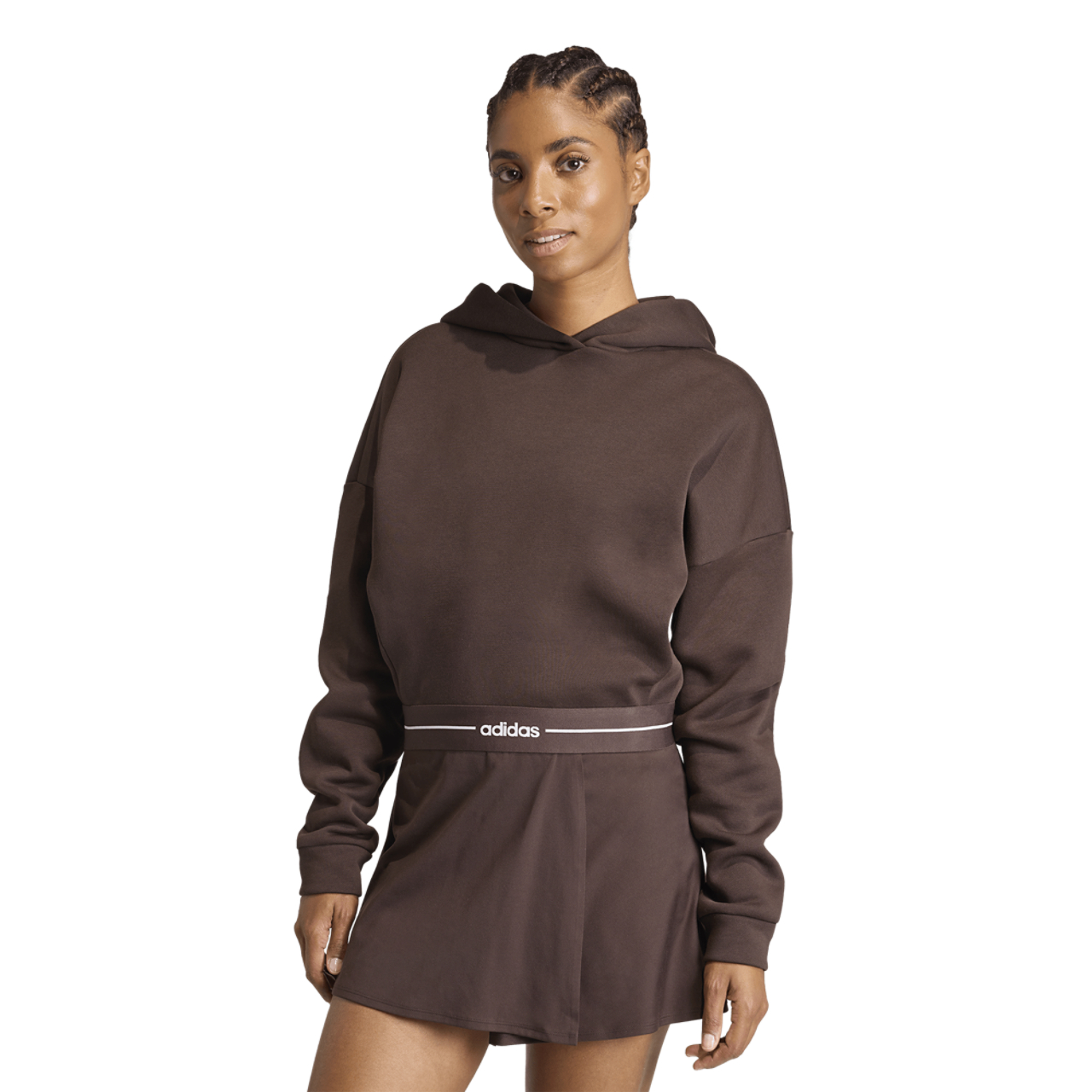 adidas Hyperglam Training Cropped Hoodie