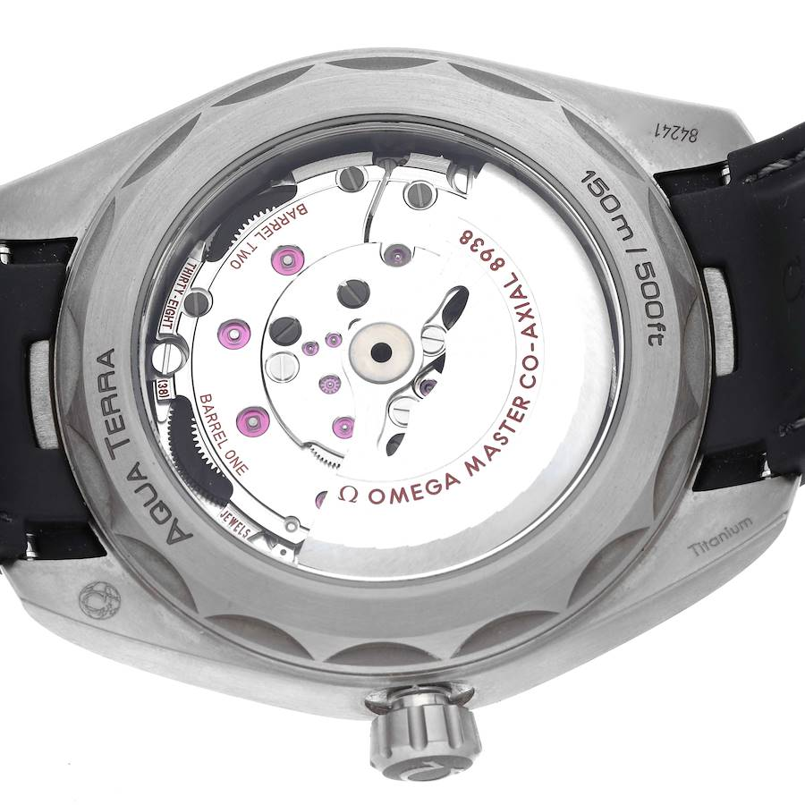 Omega Seamaster Aqua Terra Worldtimer Titanium Mens Watch 220.92.43.22.99.001