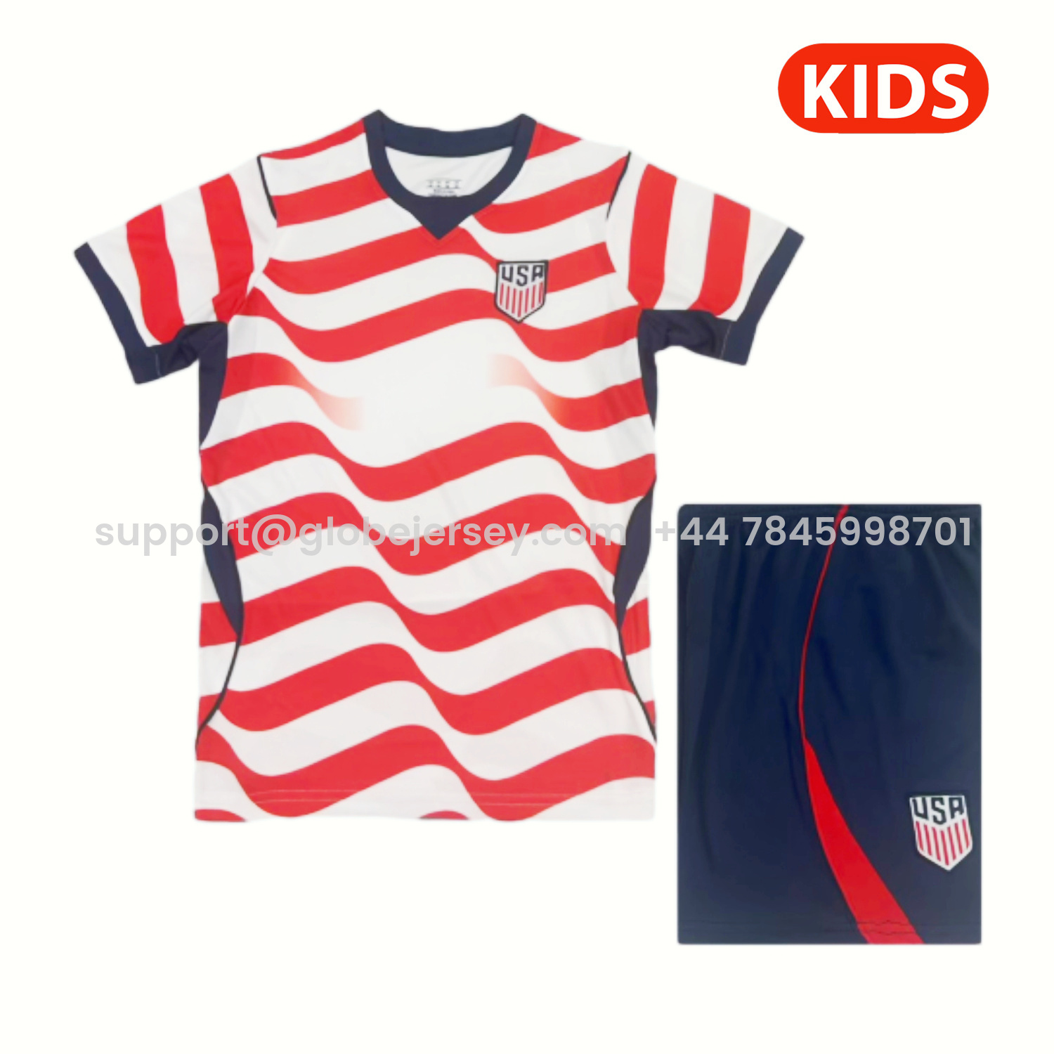 【Chest Blank】United States USA 2026 Home Kids Kit