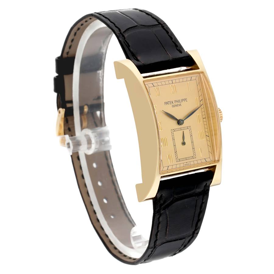 Patek Philippe Pagoda Yellow Gold Limited Edition Mens Watch 5500J