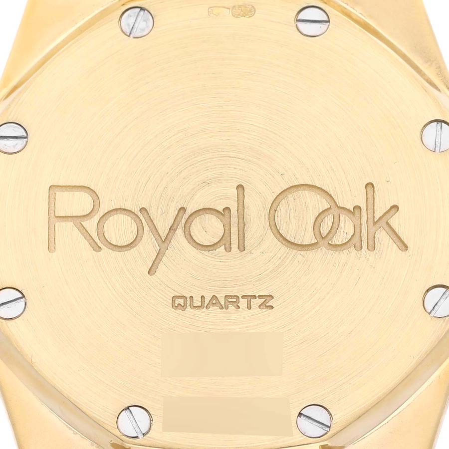 Audemars Piguet Royal Oak Yellow Gold Champagne Dial Mens Watch 56303