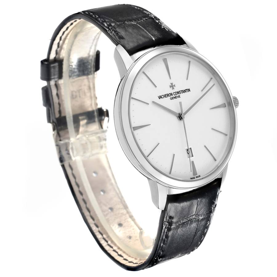 Vacheron Constantin Patrimony 40mm White Gold Mens Watch 85180