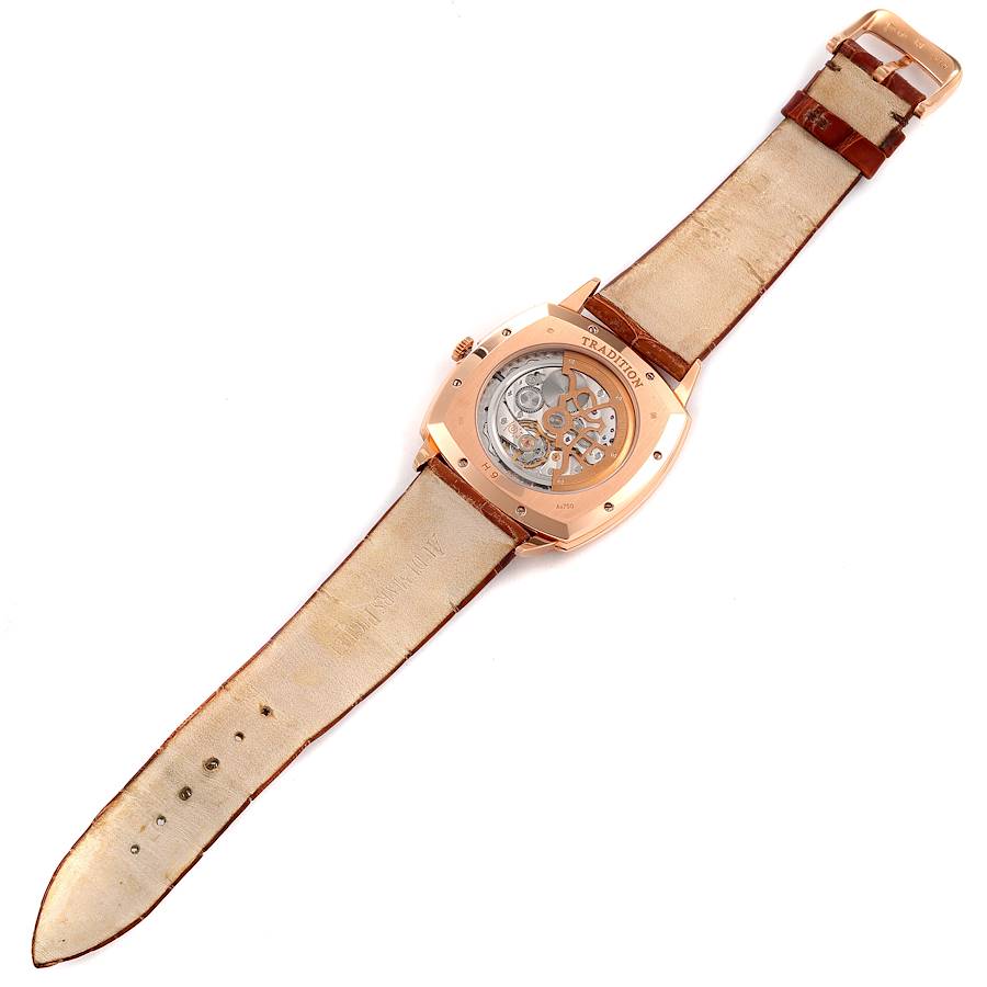 Audemars Piguet Tradition Rose Gold MOP Diamond Mens Watch 15337