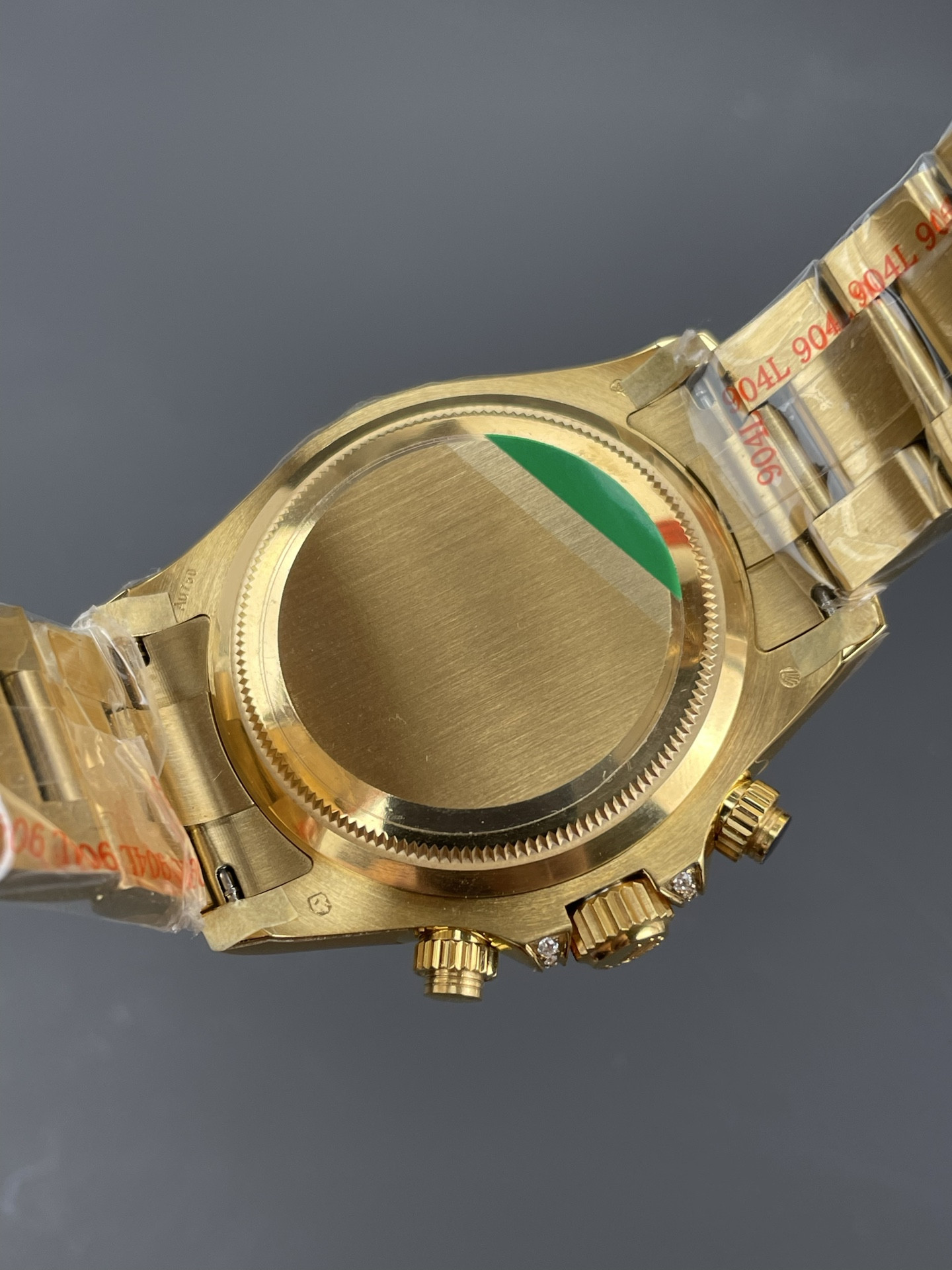 Rainbow Daytona Platinum Full Stone Bezel