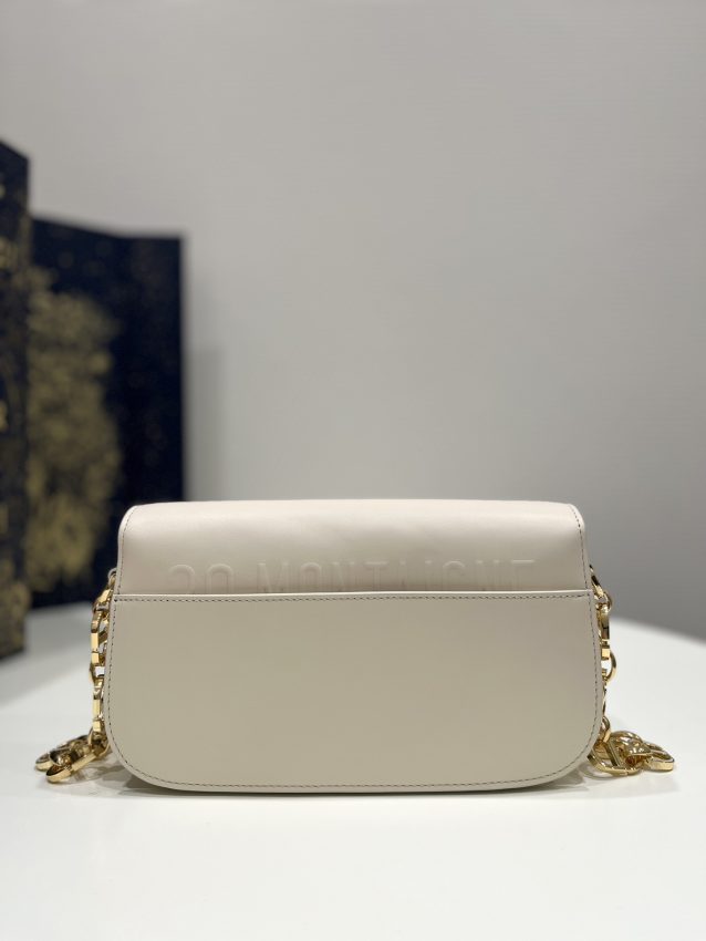 Replica Dior 30 Montaigne Avenue Bag White