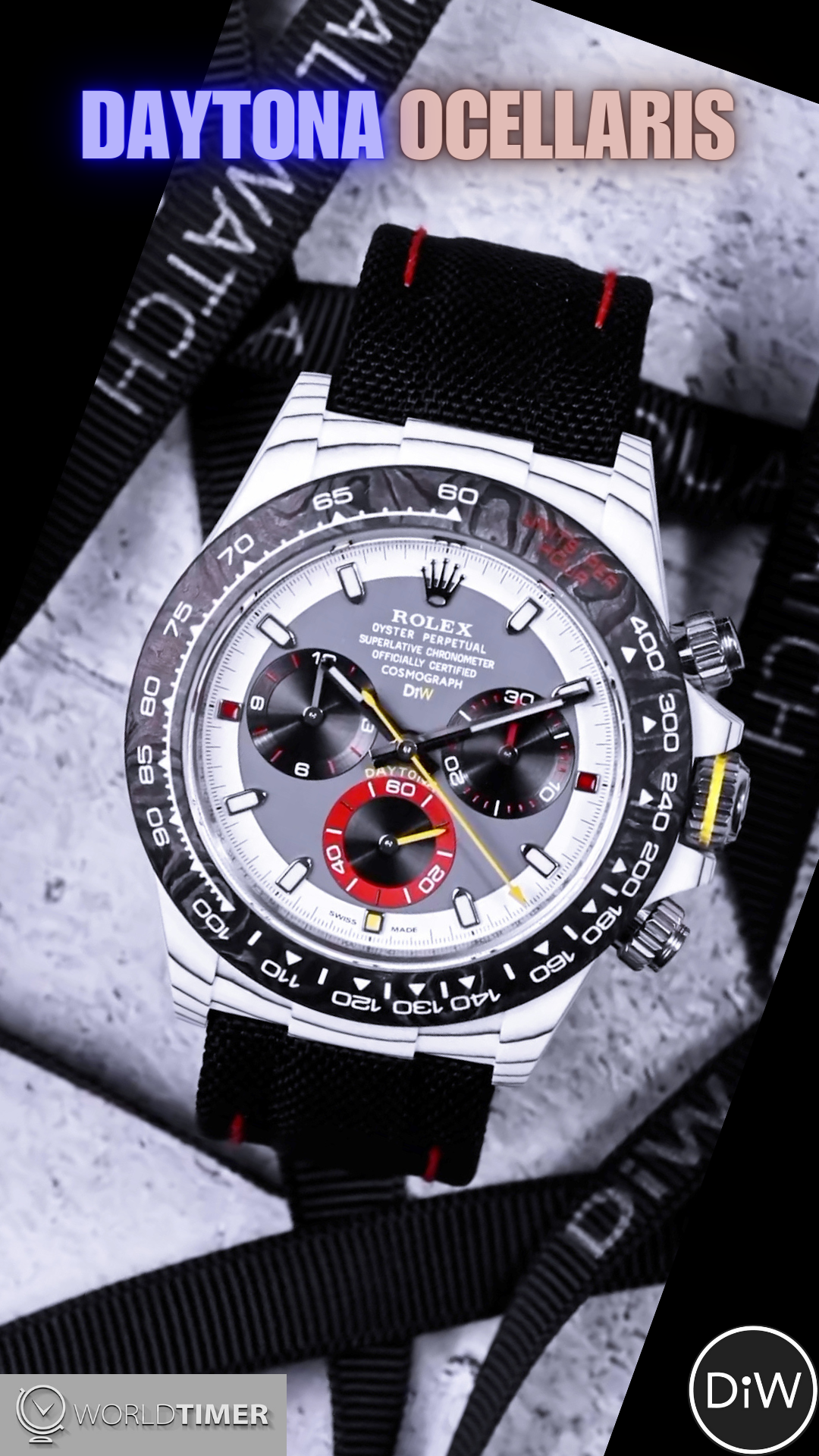 Tailor-Made DiW Rolex Daytona "OCELLARIS UNIQUE PIECE"