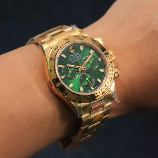 Rolex Daytona &lsquo;Pikachu&rsquo; Gold 18k Yellow Gold Oyster Steel 40 mm 116508