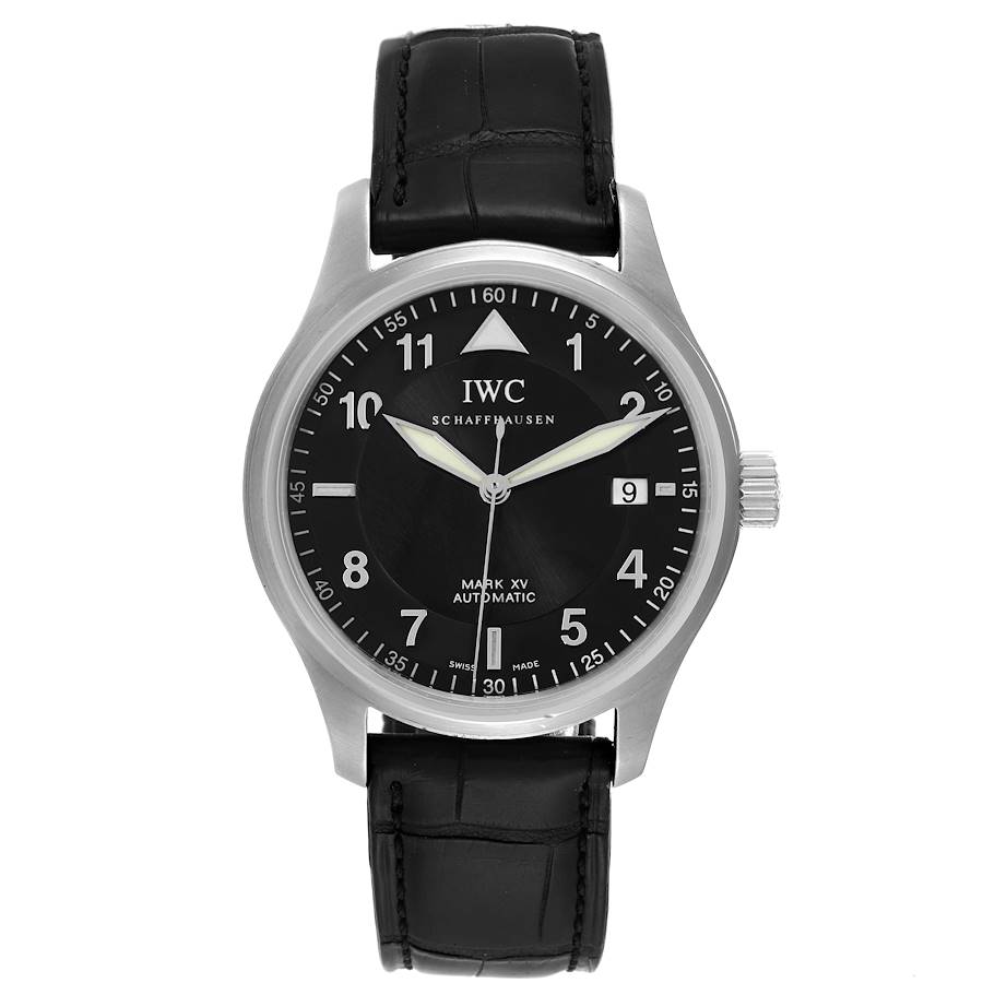 IWC Pilot Classic Mark XV Automatic Steel Mens Watch IW325311