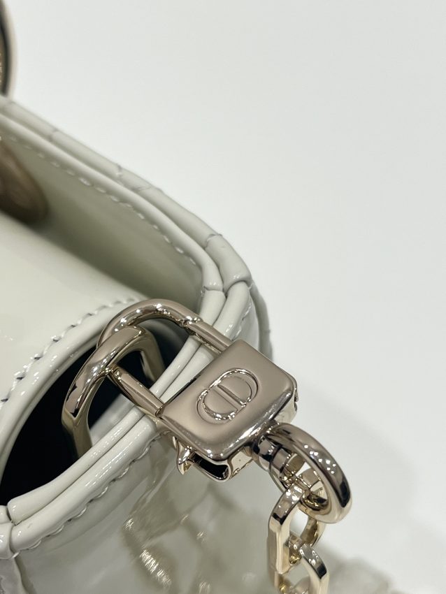 Replica Dior Lady D – Joy Bag White Patent