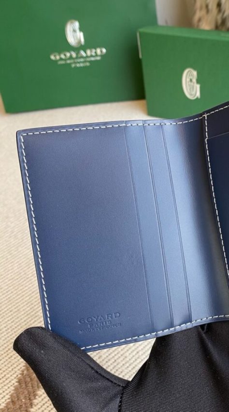 Goyard Saint-Marc Card Wallet — Premium Slim Wallet Dupe