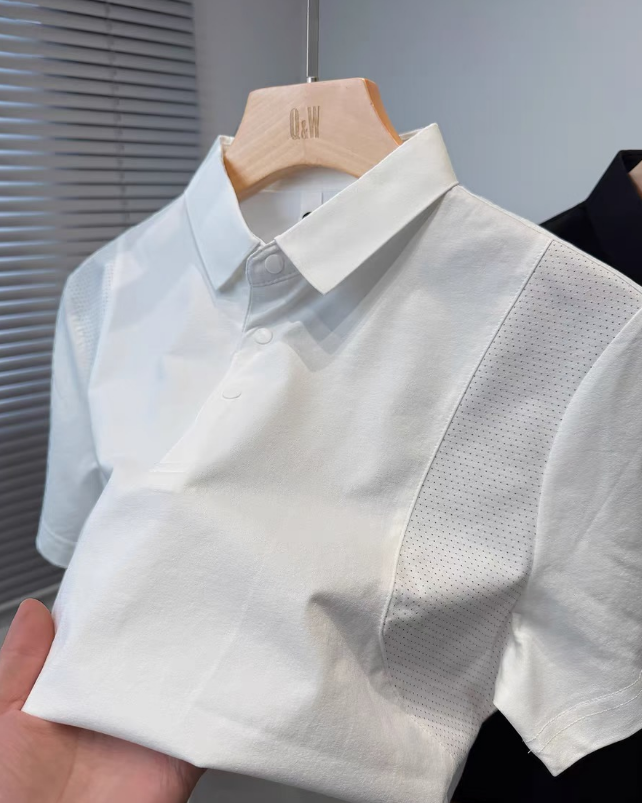 Heavyweight panel Polo, ideal for commute casual looks