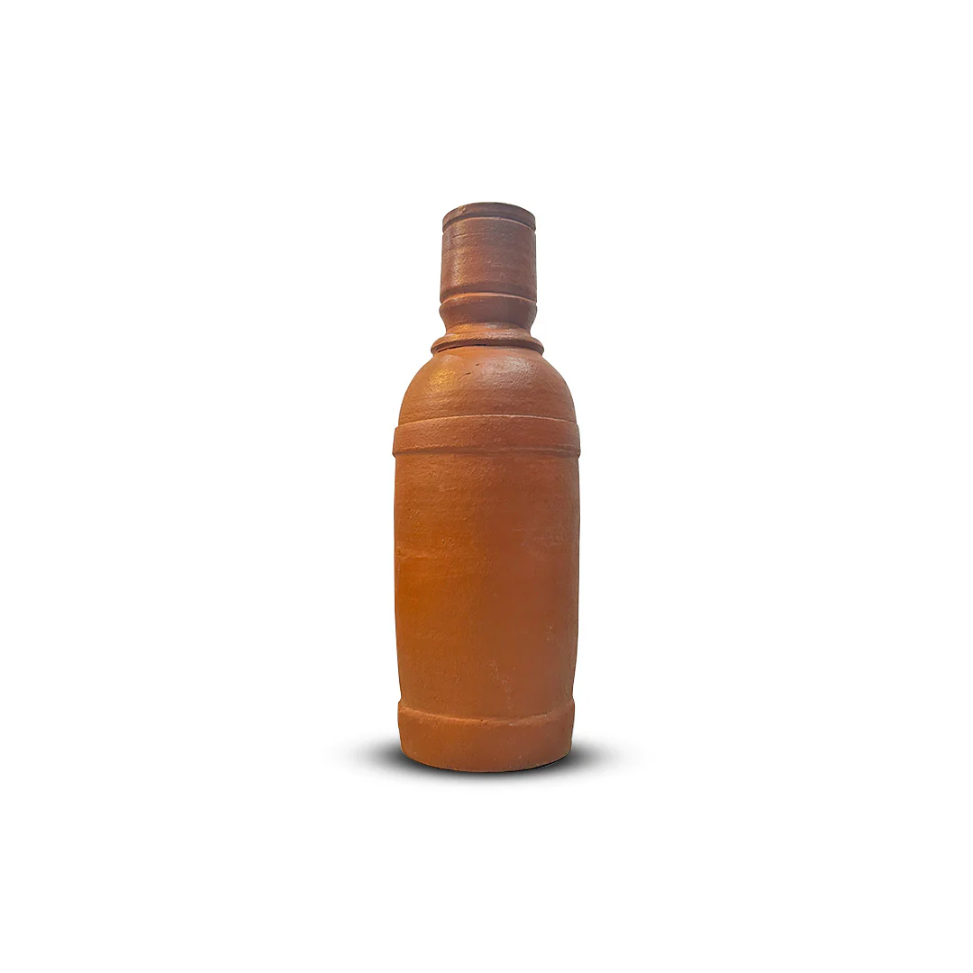 Earthen Clay Water Bottle / Terracotta water bottle