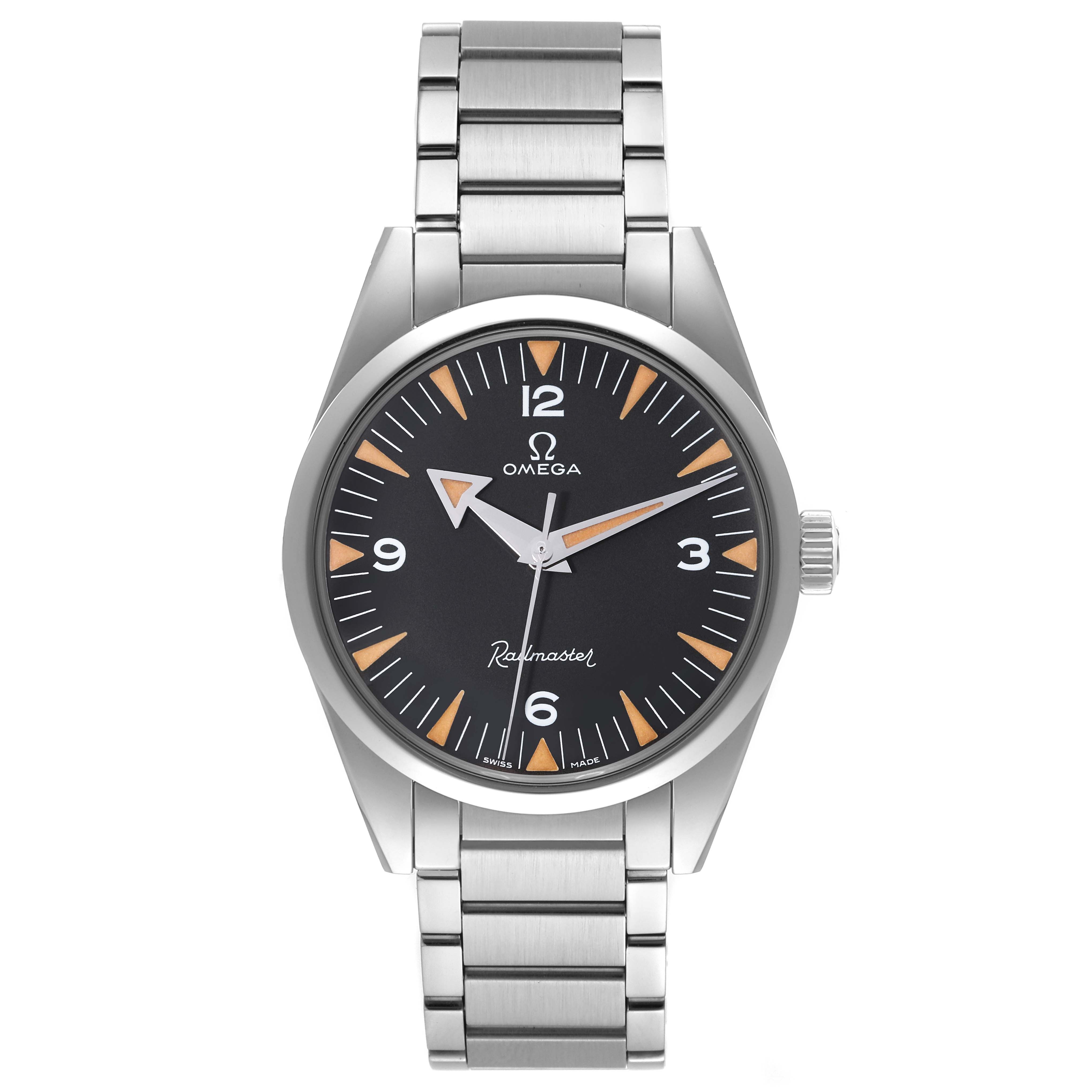 Omega Railmaster 1957 Trilogy Limited Edition Steel Mens Watch 38.0 MM 220.10.38.20.01.002