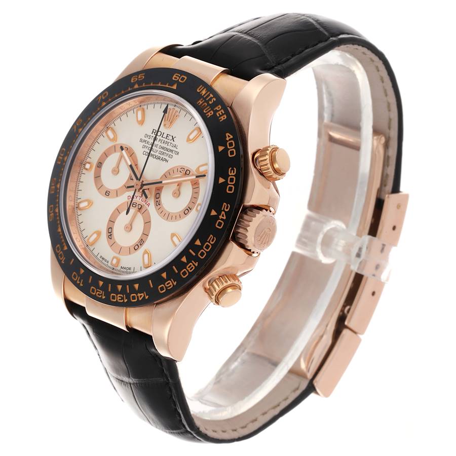 Rolex Cosmograph Daytona Rose Gold Mens Watch 116515