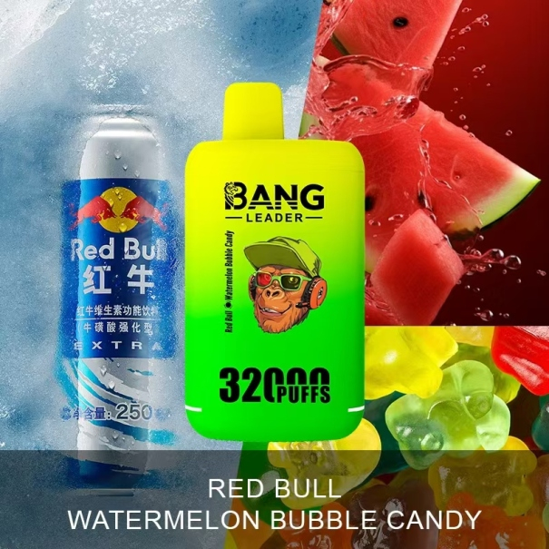 Bang Leader 32K Puffs 2-in-1 Prefilled Vape Device - Dual Flavour, Rechargeable, 650mAh, Dual Pods