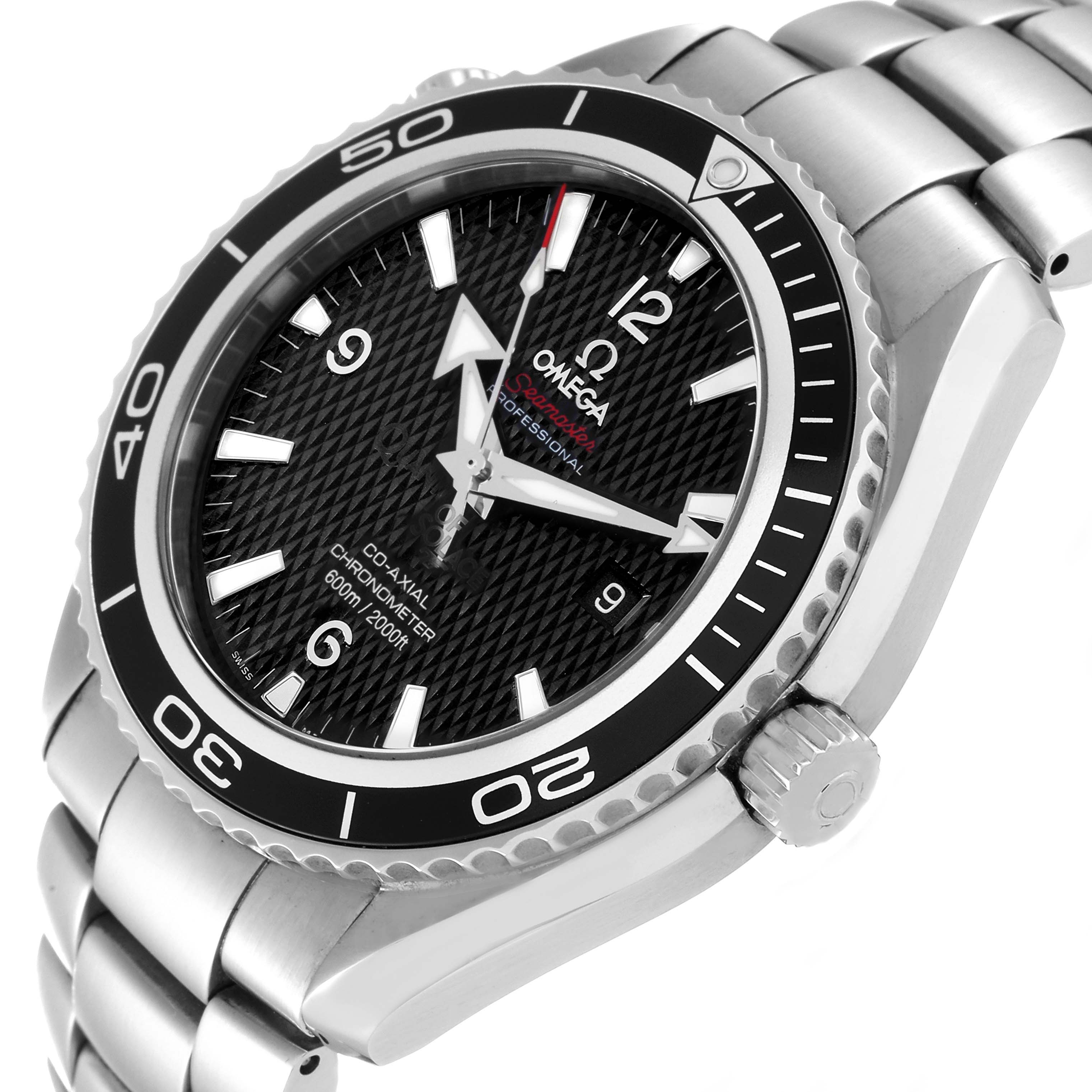 Omega Planet Ocean Quantum Solace Limited Edition Steel Mens Watch 45.5 MM 222.30.46.20.01.001 Card
