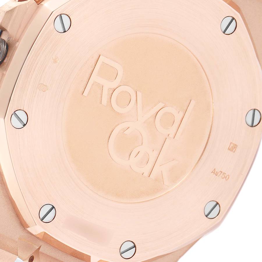 Audemars Piguet Royal Oak Rose Gold Chronograph Mens Watch 26331OR