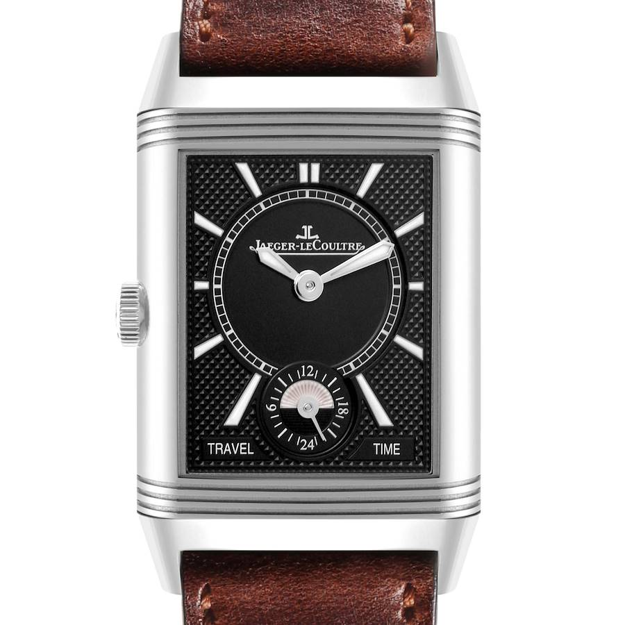 Jaeger LeCoultre Reverso Classic Small Steel Watch 213.8.D4 Q2458422