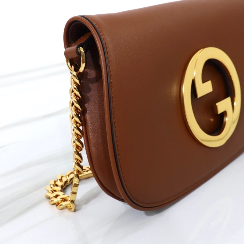 Replica Gucci Blondie Leather Brown