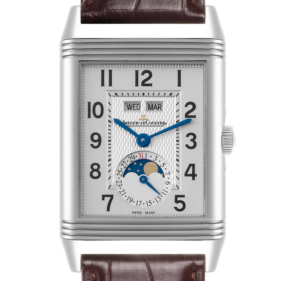 Jaeger LeCoultre Grande Reverso Steel Mens Watch 273.8.84 Q3758420