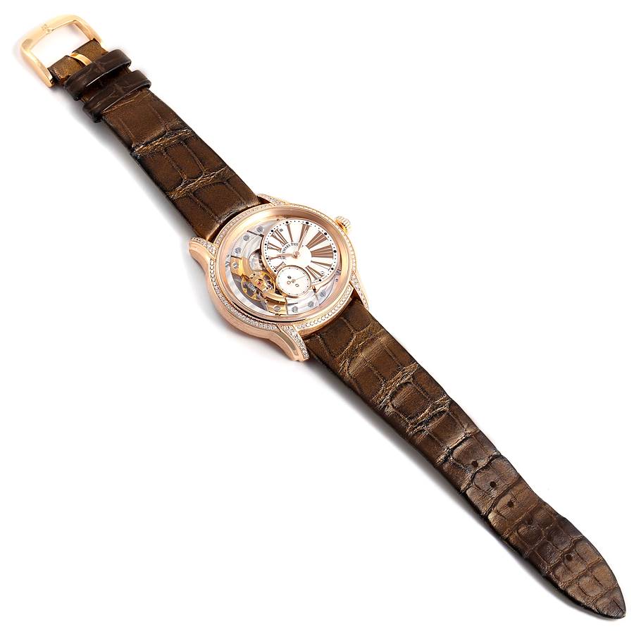 Audemars Piguet Millenary Rose Gold MOP Diamond Ladies Watch 77247OR