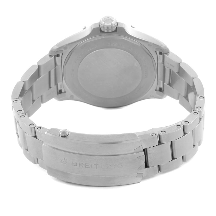 Breitling Avenger 42 Green Dial Steel Mens Watch A17328
